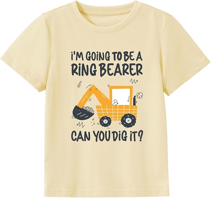 Construction Shirt Toddler Kids Tomatoes Racoon Graphic Tee Outfit Boy Girl Frog Christian Clothing 2-7 Years