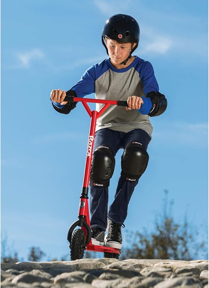 Razor Pro RDS Dirt Scooter for Kids Ages 10+ – Pneumatic Tires, Aircraft-Grade Aluminum Frame, Off-Road Scooter for Riders Up to 220 lbs