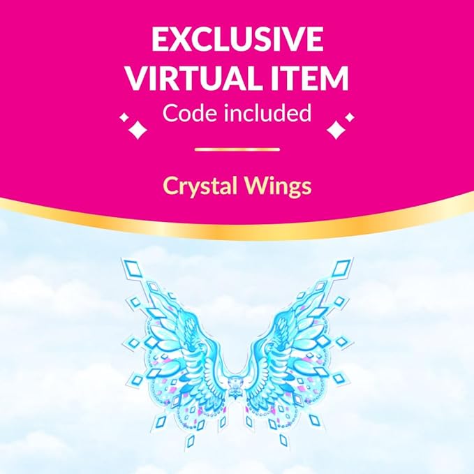 Royale High 9” Fashion Doll - Demi The Ice Fairy, Wave 2, Series 2 - Fairy Journal, Comb, and Virtual Item Code Included - Amazon Exclusive - Ages 5+