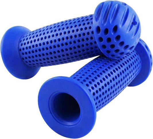 100mm Kids Bike Grips - Bicycle Handlebar Grips with Mushroom Pattern for Kick Scooters, Balance Bikes, and Bikes