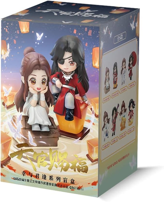 Heaven Official Blessing Hua Cheng Xie Lian Chibi Figure Blind Box | Heaven Official Blessing Hua Cheng Xie Lian Chibi Figure Blind Box Anime Gift (Single (randomized))