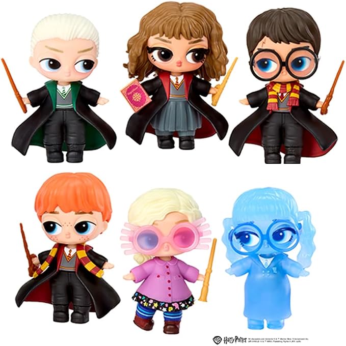 LOL Surprise Loves Harry Potter Tots – Golden Snitch Ball, Play & Display, 7 Total Surprises – Collect All 6!