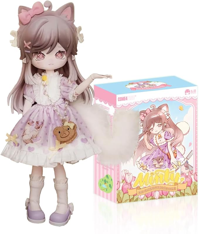 Minty The Fantasy Forest Series 1/12 BJD Doll OB11 Size Action Figures Collectable Anime Figures Dolls Mystery Box Gifts (Single Box)