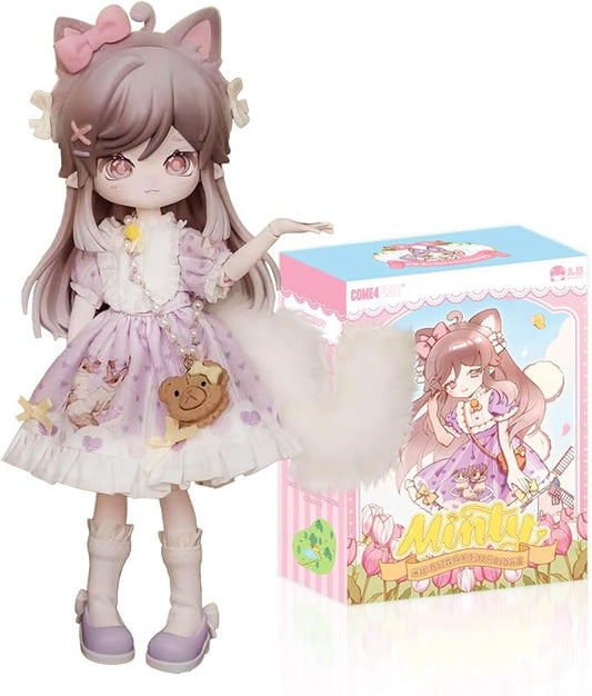 Minty The Fantasy Forest Series 1/12 BJD Doll OB11 Size Action Figures Collectable Anime Figures Dolls Mystery Box Gifts (Single Box)