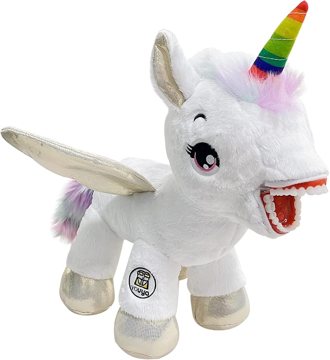 Tooth Fairy Plush Doll, Dental Stuffed Oral Health Presentation Puppet Doll Tooth Fairy Dental Educational Plush Small Size Doll with Teeth for Kids Chidren Boys Girls