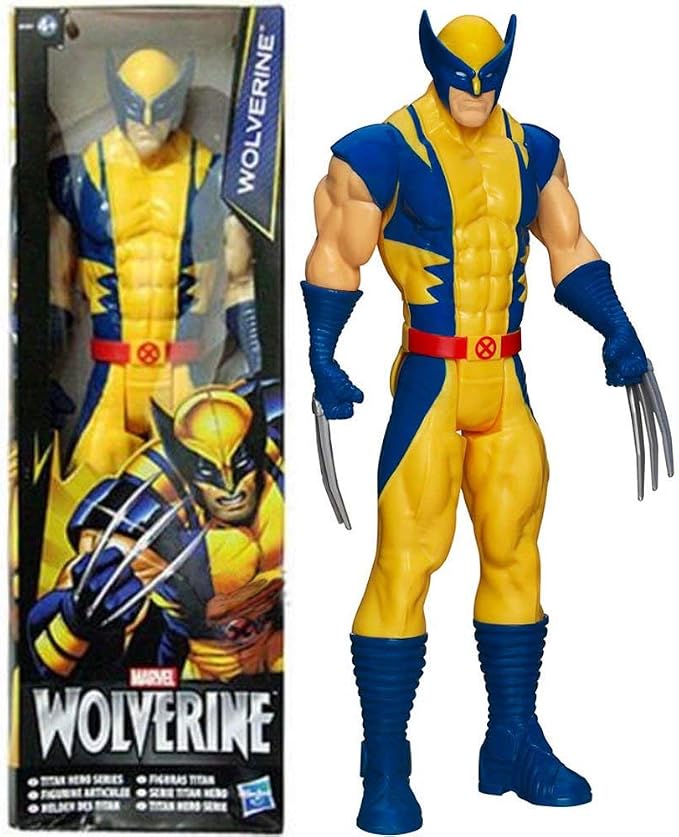 Marvel Titan Hero Series Wolverine 12 Inch, Thor Action Figure