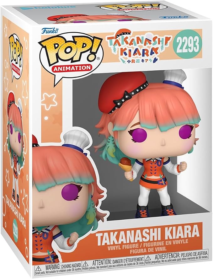 Funko Pop! Animation: Hololive - Takanashi Kiara - Collectable Vinyl Figure - Gift Idea - Official Merchandise - Toys for Kids & Adults - Anime Fans - Model Figure for Collectors and Display