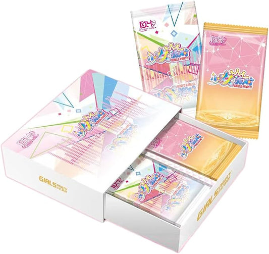 Anime Cards, Girls Party 1 Series - 1 Box,MEIKA Series, Anime Stuff Goddess Story TCG Integrated Waifu Card (SNPD-01)