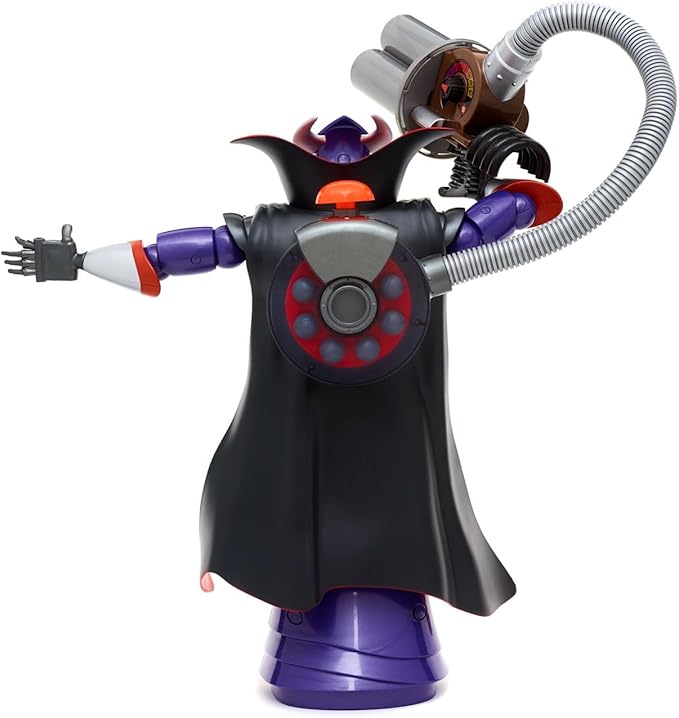 Disney Store Official Zurg Talking Action Figure from Toy Story, Features Sounds and Phrases from the Movies, Interacts with Other Figures and Toys