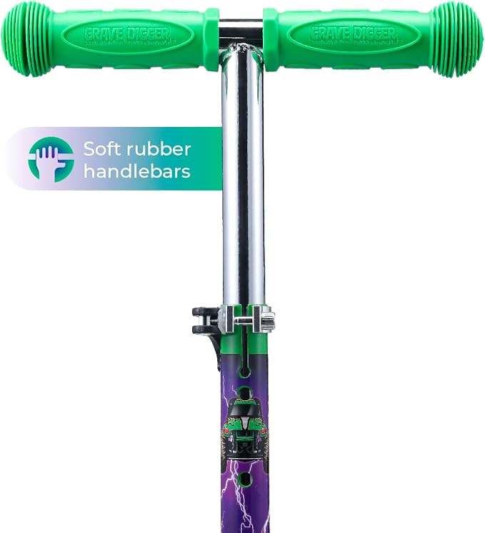 Kick Scooter for Kids, 3 Wheel Self Balancing, Light Up LED Wheels
