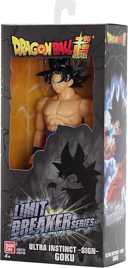 Limit Breaker Series - Dragon Ball Super - Ultra Instinct Goku Sign 12" Action Figure