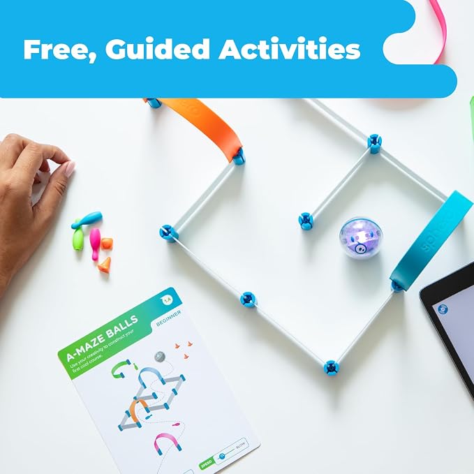 Sphero Mini App-Enabled Coding Robots for Classrooms, 16-Pack | Teach Computer Science, Coding, & AI Literacy, STEM & STEAM Learning Kit for Kids 8+