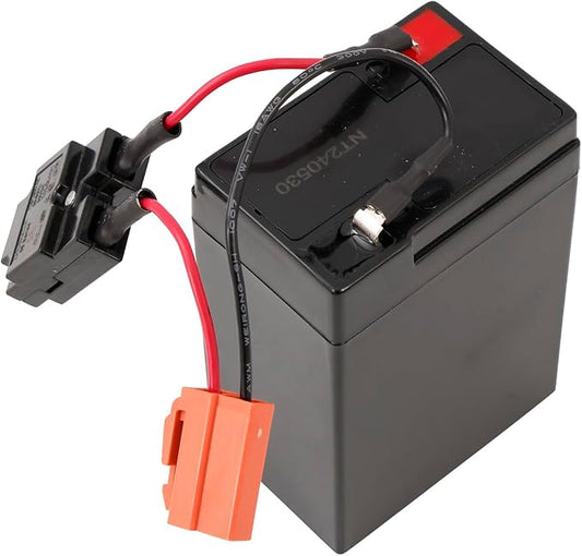 6V 4Ah Battery for Hyper Disney Princess, for Hyper Marvel Spider-Man Kids Ride On Toddler ATV