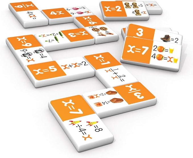 Junior Learning JL497 Algebra Dominoes, Multi