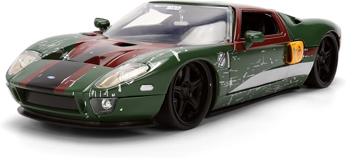 Jada Star Wars Boba Fett with 2005 Ford GT Die-Cast Vehicle and Figure Set 1:24 Scale Toys