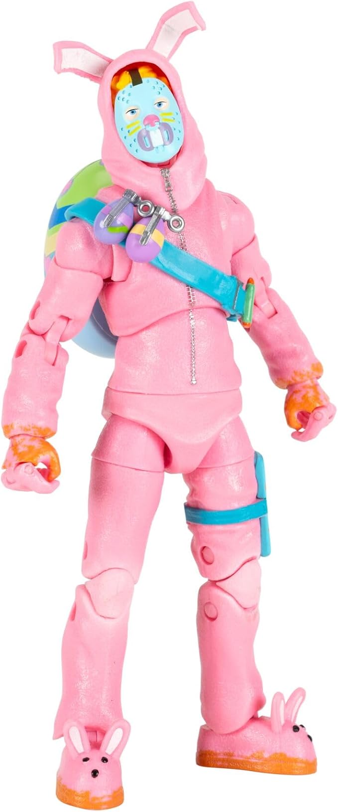 Fortnite Legendary Rabbit Raider - 6-inch Articulated Figure with Harvesting Tool, Back Bling, and Code for Bonus Virtual Item