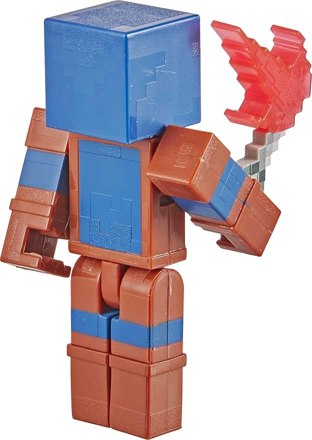 Mattel Minecraft Dungeons 3.25-in Collectible Hex Battle Figure and Accessories, Based on Video Game, Imaginative Story Play Gift for Boys and Girls Age 6 and Older