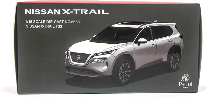 1/18 Scale Diecast Car X-Trail Minicar 2022 For Adults Collection Birthday Present White