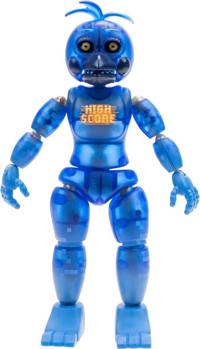 Five Nights at Freddy’s Endo-Series Collector Figure - 6-Inch Endo-1 with Swapable Toy Chica and Highscore Toy Chica Parts