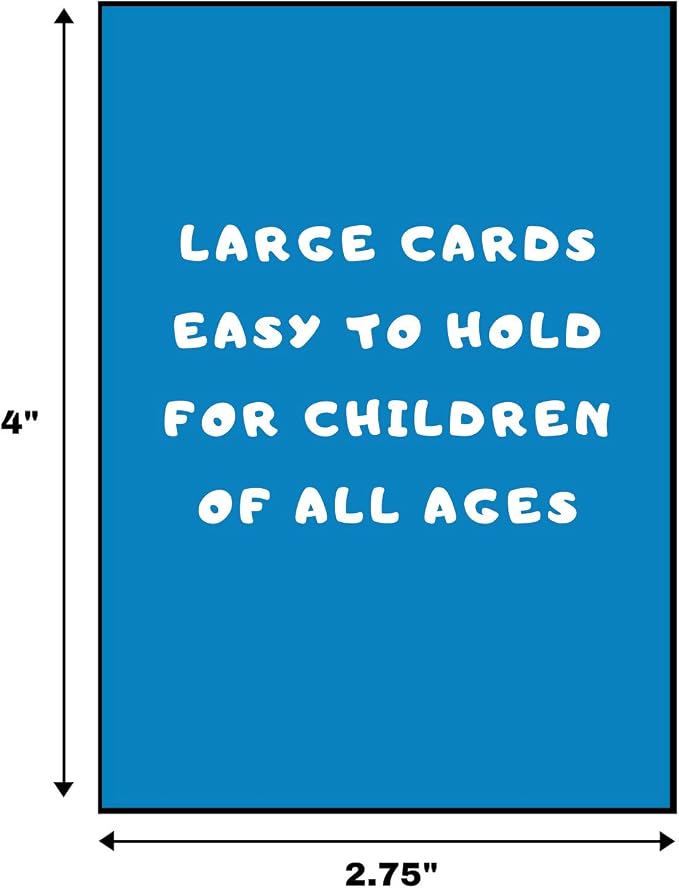 Regal Games Dedicated Card Game for Kids 4 5 6 7 8+ | Funny Travel Board Playing Game for Families (War Card Game)
