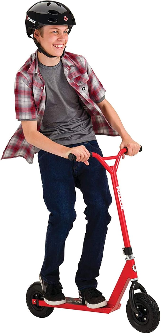 Razor Pro RDS Dirt Scooter for Kids Ages 10+ – Pneumatic Tires, Aircraft-Grade Aluminum Frame, Off-Road Scooter for Riders Up to 220 lbs