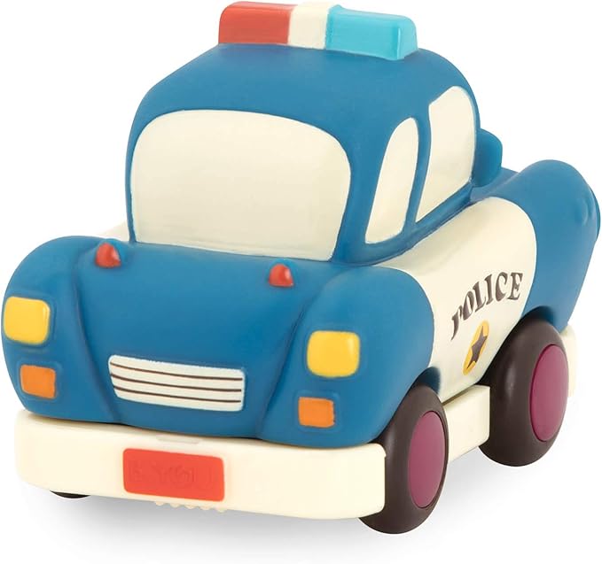 B. toys – Mini Pull – Back Vehicles Set – Set of 3 Vehicles – Truck, Camper Van, Police – 12+ Months