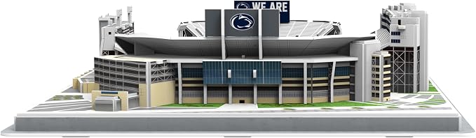 Pro-Lion 3D Jigsaw Puzzle of Beaver Stadium – 134 Pieces | Penn State Nittany Lions College Football Model | NCAA Football Stadium Building Kit | Creative Gift for Men, Boys & Kids Aged 8+