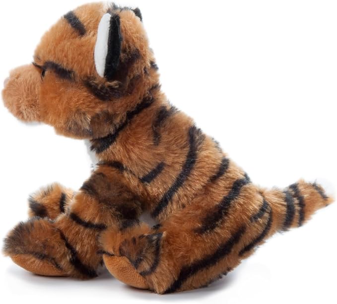 The Petting Zoo Tiger Stuffed Animal Plushie, Gifts for Kids, Wild Onez Babiez Zoo Animals, Orange Tiger Plush Toy 6 inches