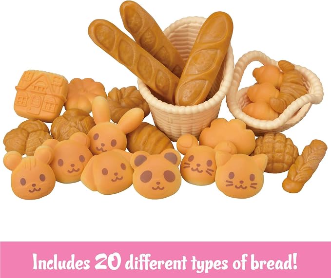 Calico Critters - Bakery Shop Starter Set for Red Roof Cozy Cottage - Dollhouse Furniture – Kids Pretend Play Toy, Miniature Dollhouse Furniture & Accessories Add-On, Ages 3+