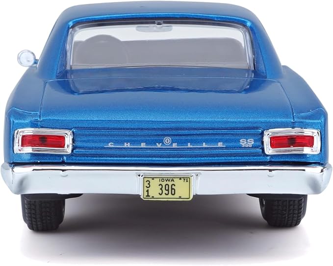 Maisto 1:24 1966 Chevy Chevelle SS 396 Model Car, Multicolor