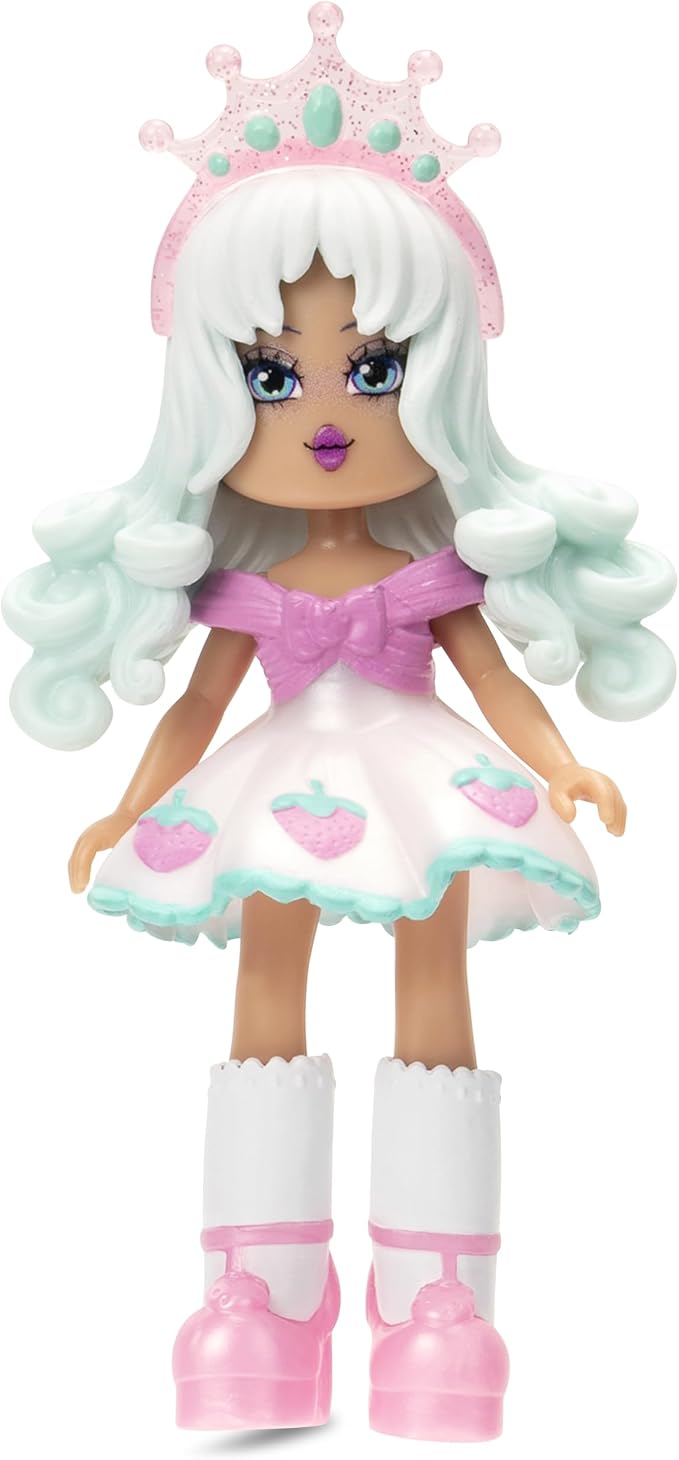 Royale High 3” Light Fairy Fashion Doll - 1 Figure with 9 Fashion Accessories - Virtual Item Code Included - Series 2 - Ages 5+