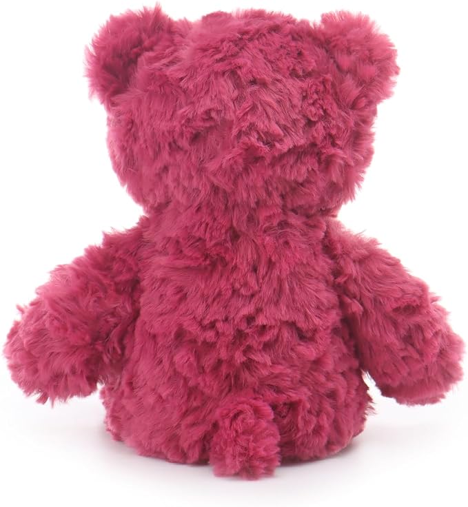 Apricot Lamb Berry Red Flower Bear Stuffed Animals for Kids, Soft Cute Plush Toys for Baby Girl and Boy, 8 Inches