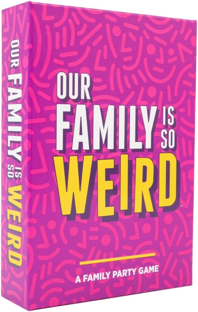 DSS Games Our Family is So Weird [A Family Card Game to Decide Who’s Most Likely to | Game Night Idea for Teens, Adults & Groups Great for Reunions, Vacation, Road Trips]