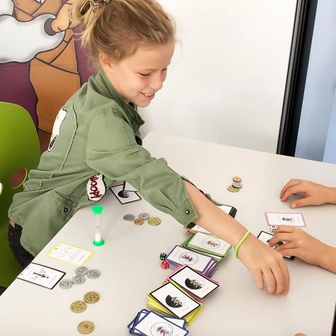 Numberella Deluxe Math Card Game for Kids – Level 1 | Ages 7–10, Grades 2–4 | Mental Math & Times Tables | Award-Winning Data-Proven STEM Game | Family, Homeschool & Classroom | 432 Questions