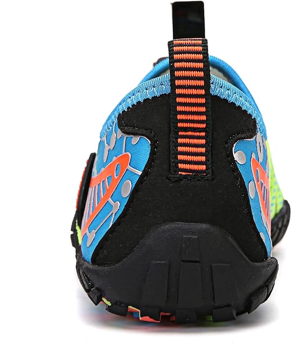 UBFEN Water Shoes for Kids Boys Girls Aqua Socks Barefoot Beach Sports Swim Pool Quick Dry Lightweight Toddler Little Big Kid