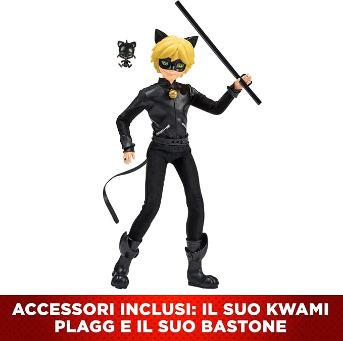 Miraculous P50002 Cat Noir Fashion Doll
