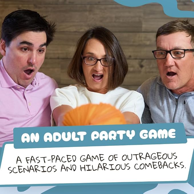 Go F Yourself Mom & Dad! – The Grown Up Go Fish Card Game You've Always Wanted | Hilarious Party Game for Grown Ups, 2+ Players | 104 Cards, 26 Unique Pairs