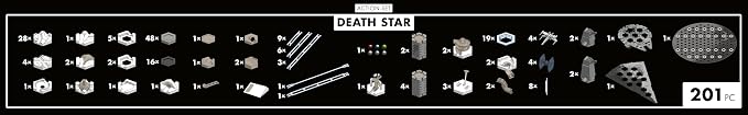 Ravensburger GraviTrax Star Wars Action-Set Death Star. Interactive Marble Run System, Construction Toy for Children from 8 Years.