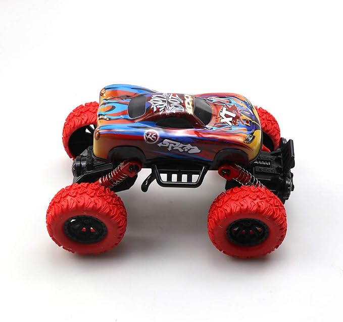 Pull Back Cars for Kids, Monster Trucks Toys for 3 Year Old Boys, Alloy Toy Car Toy Trucks for Boys Girls Toddler Inertia Cars Birthday Gifts