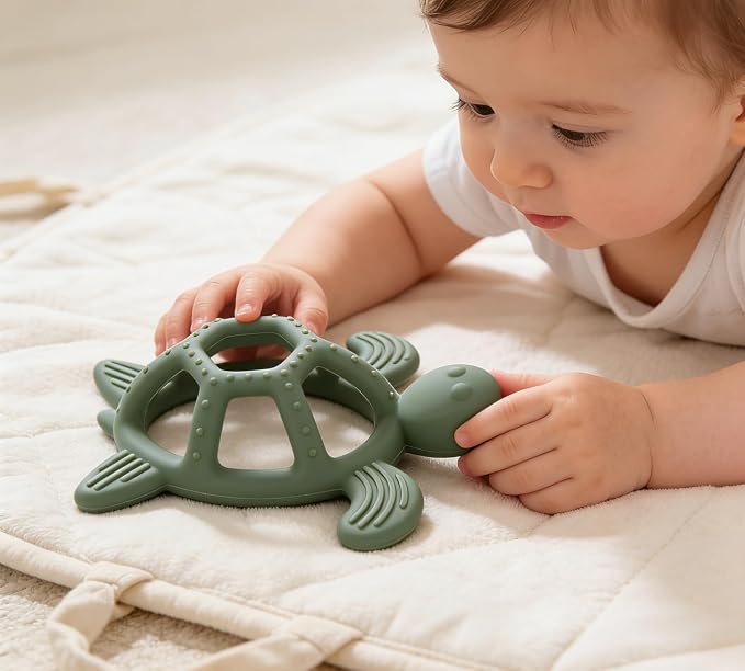 Baby Toy,3D Elephant Teether Toy,Fidget Chewing Toy BPA-Free,1 Pack | Multi-Functional Sensory Chew Toys,Chewlery Silicone Toy