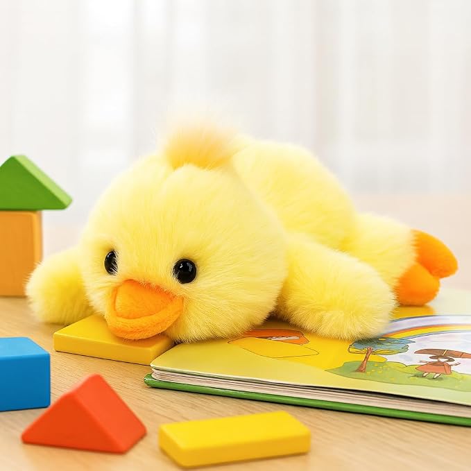 Adorable Duck Stuffed Animal Soft Duck Plush Toy Cute Birthday Gifts for Boys Girls Kids Toddlers