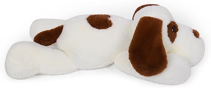 JellyMallow 5lbs 24in Dog Weighted Stuffed Animals, Large Weighted Dog Plush, Weighted Stuffed Animal Plushies Pillow Gifts for Adults and Kids, Boys, Girls