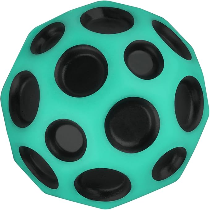 Waboba The Original Moon Ball - Hyper Bouncy Ball – Makes Pop Sound When Bounced - All Ages Extreme Bounce & Fun - Perfect for Active Play & Indoor or Outdoor Games