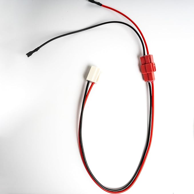 6V 12V 24V Battery Wiring Harness Charger Connector for Ride on car Compatible with Power Wheels Best Choice Products Ford Bronco Raptor Huffy Torex Trax Jeep Parts Ride On Truck Car Wire