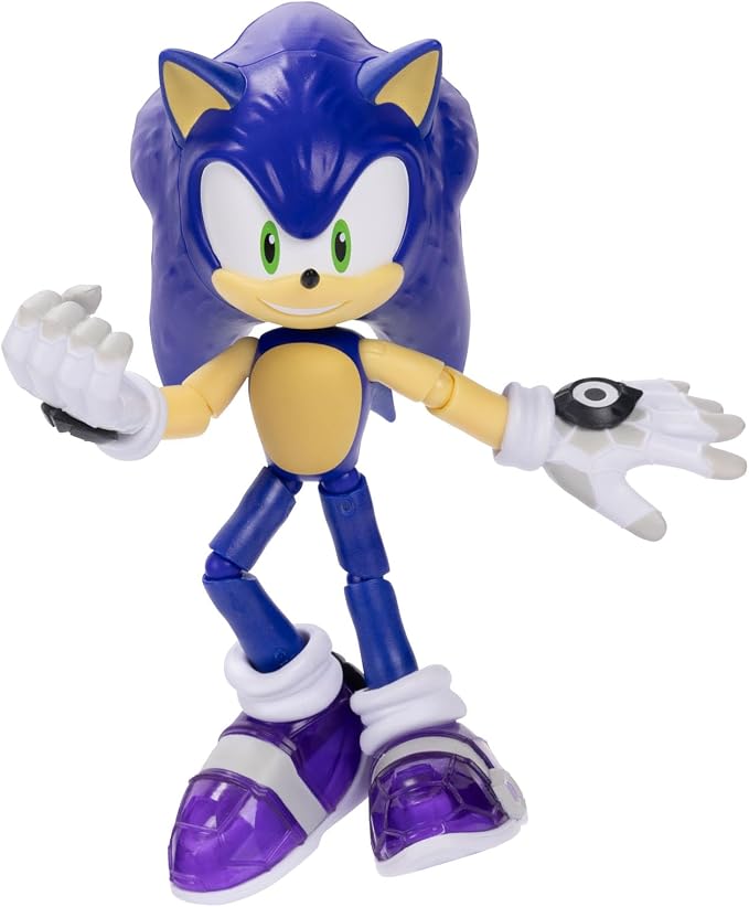 Sonic The Hedgehog Prime 5-inch Sonic The Hedgehog - The Grim Action Figure 13 points of Articulations. Ages 3+ (Officially licensed by Sega and Netflix)