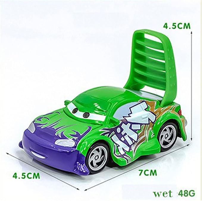 6PCS Movie Cars 2 3 Cars Assortment 1：55 Loose Diecast Vehicles Toys (6 PCS CAR Toy) (MP-BCD)