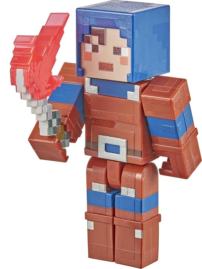 Mattel Minecraft Dungeons 3.25-in Collectible Hex Battle Figure and Accessories, Based on Video Game, Imaginative Story Play Gift for Boys and Girls Age 6 and Older