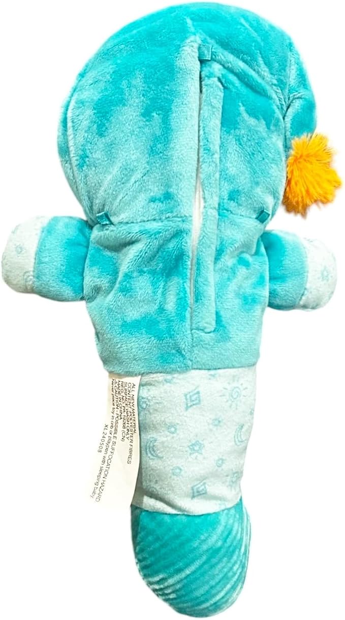 Playskool Glo Worm Soother Toy Set - Bundle with SmartSense Cry Sensor Voice Recordable Stuffed Soother Toy for Newborns, Babies Plus Door Hanger | Playskool Bedtime Plush for Toddlers