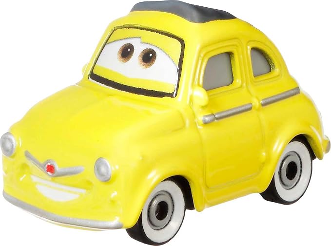 Mattel Disney and Pixar Cars 1:55 Scale Die-Cast Vehicles, Collectible Toy Cars, Luigi & Guido