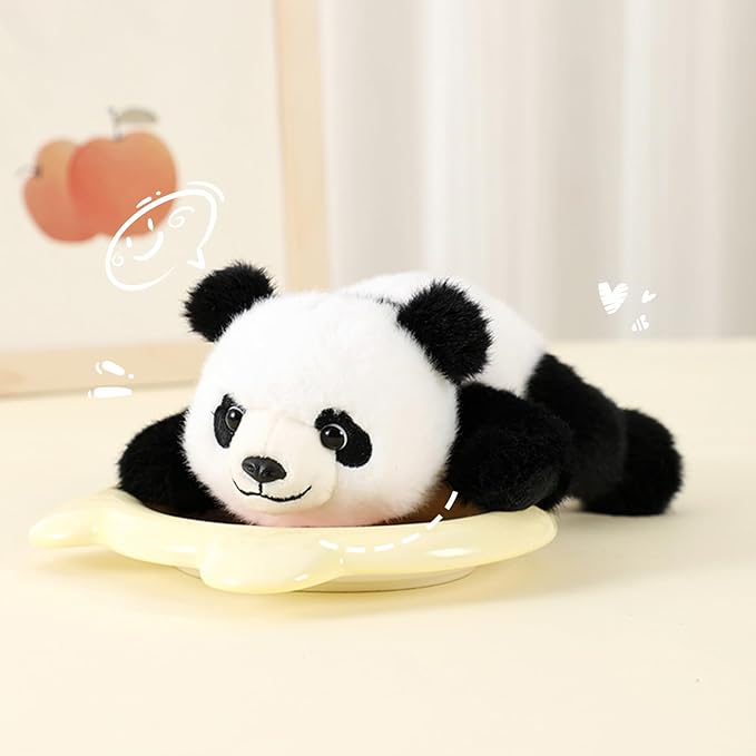 PEACH CAT Panda Stuffed Animal Cute Plushies Small Plush Toys Birthday Gifts for Girls Boys Kids